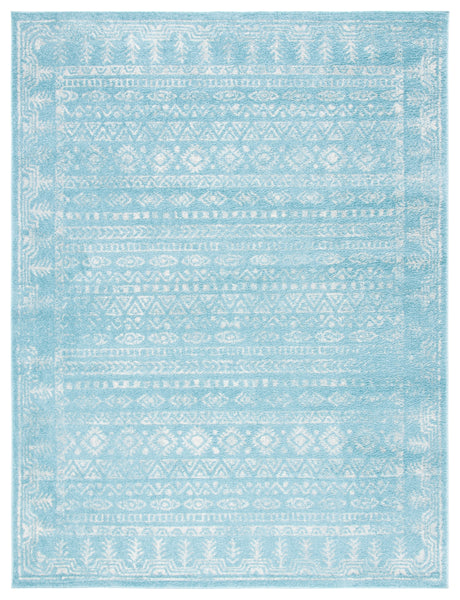 Safavieh Tulum Tul271K Aqua/Ivory Rugs.