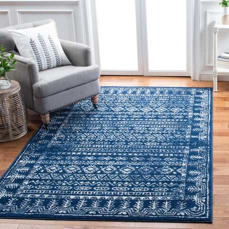 Safavieh Tulum Tul271N Navy/Grey Rugs.