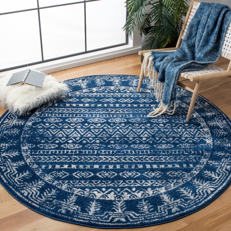 Safavieh Tulum Tul271N Navy/Grey Rugs.