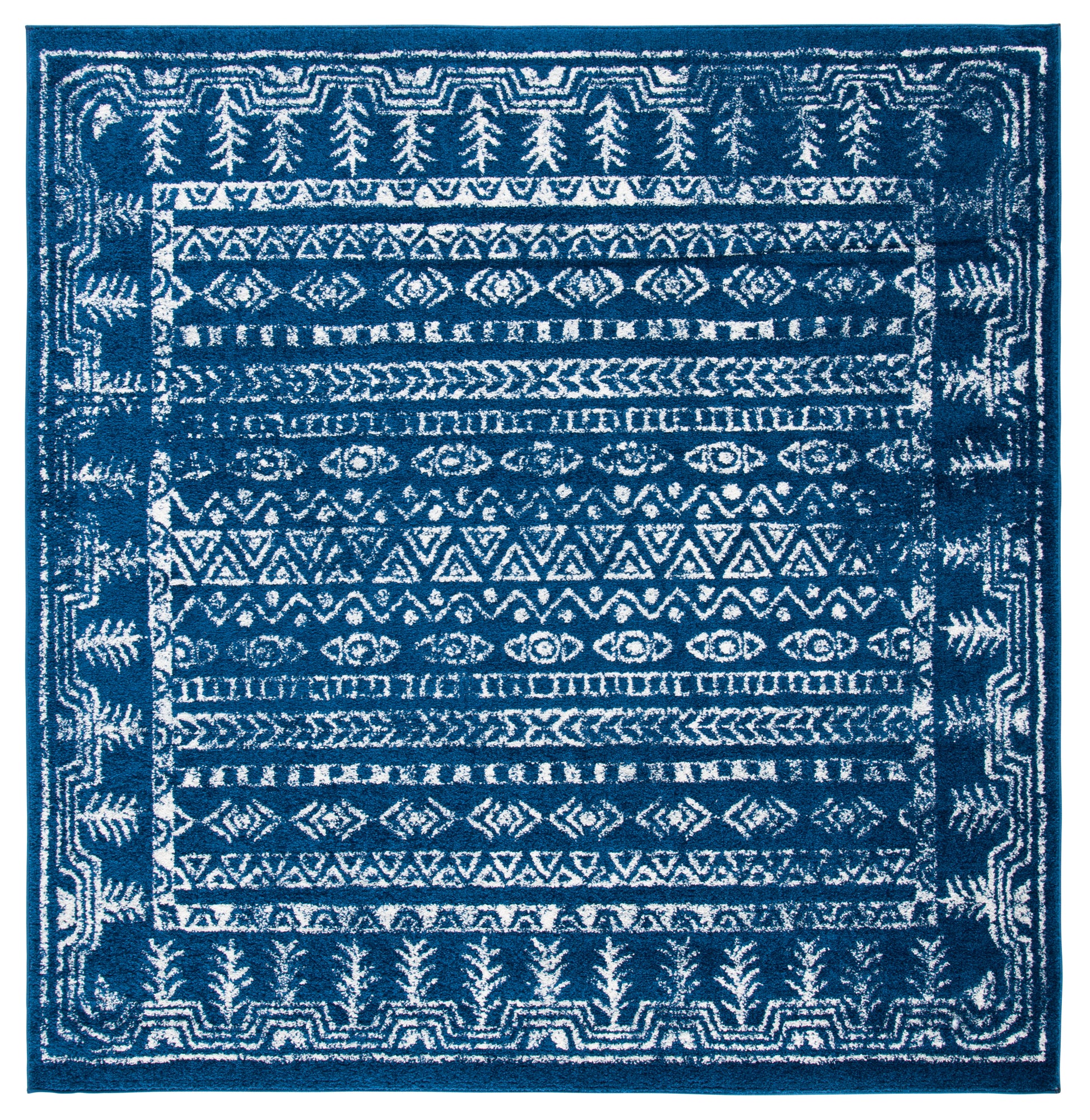 Safavieh Tulum Tul271N Navy/Grey Area Rug