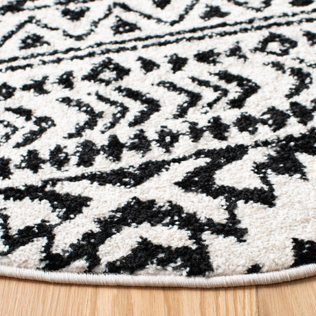 Safavieh Tulum Tul272B Ivory/Black Rug.