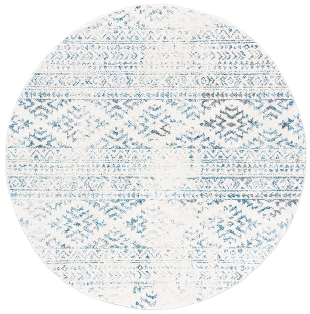 Safavieh Tulum Tul272E Ivory/Turquoise Rug.