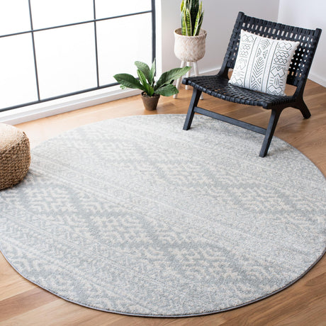 Safavieh Tulum Tul272F Light Grey/Ivory Rug.