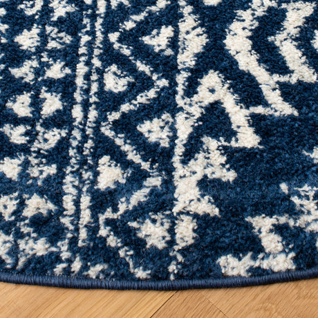 Safavieh Tulum Tul272N Navy/Ivory Rug.