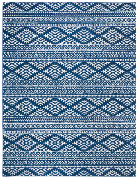 Safavieh Tulum Tul272N Navy/Ivory Rug.