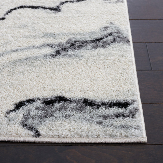Safavieh Tulum Tul274A Ivory/Black Rug.