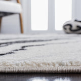 Safavieh Tulum Tul274A Ivory/Black Rug.