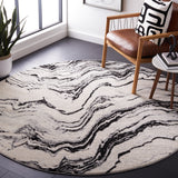 Safavieh Tulum Tul274A Ivory/Black Rug.