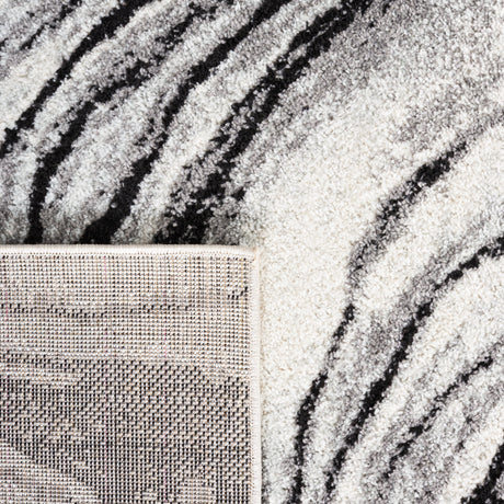 Safavieh Tulum Tul275A Ivory/Black Rug.