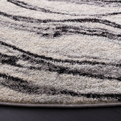 Safavieh Tulum Tul275A Ivory/Black Rug.