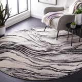 Safavieh Tulum Tul275A Ivory/Black Rug.