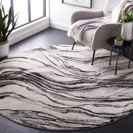 Safavieh Tulum Tul275A Ivory/Black Rug.