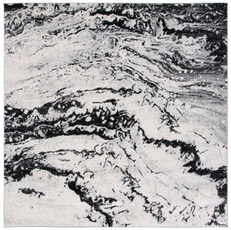Safavieh Tulum Tul276A Ivory/Black Rug.