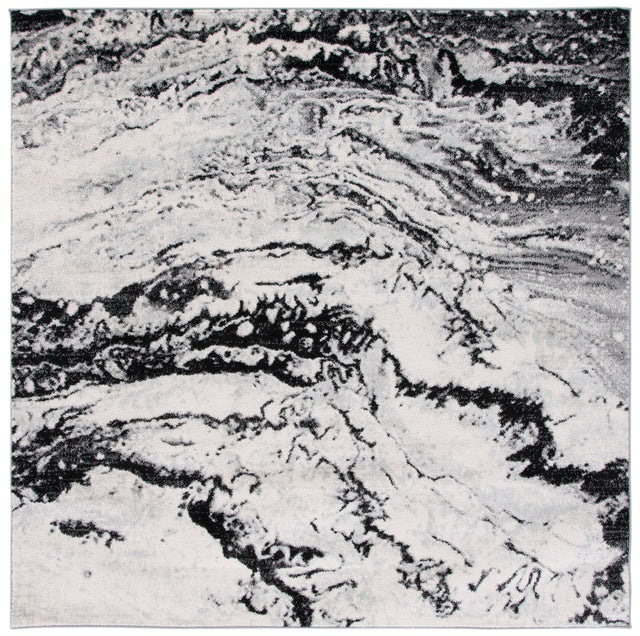 Safavieh Tulum Tul276A Ivory/Black Rug.