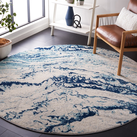 Safavieh Tulum Tul276B Ivory/Blue Rug.