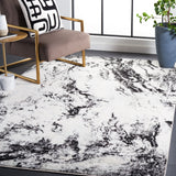Safavieh Tulum Tul277A Ivory/Black Rug.