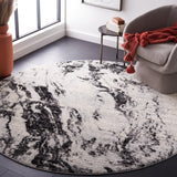 Safavieh Tulum Tul277A Ivory/Black Rug.