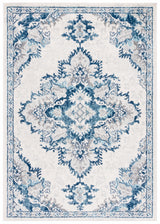 Safavieh Tulum Tul278B Ivory/Blue Rug.