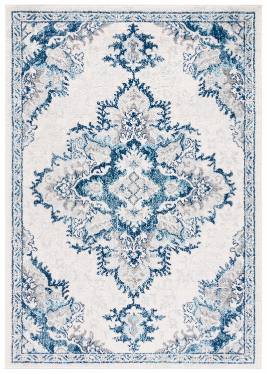 Safavieh Tulum Tul278B Ivory/Blue Area Rug