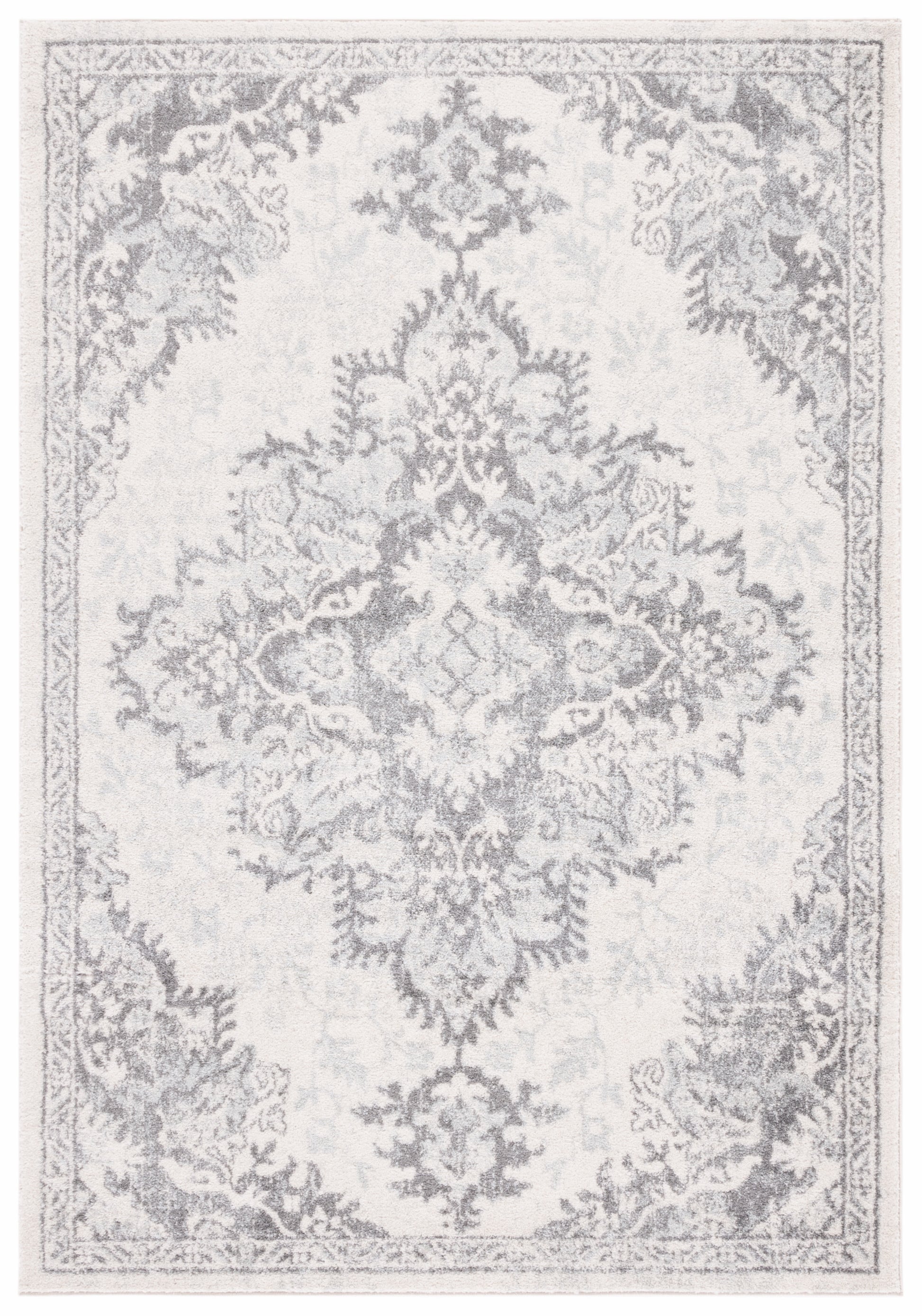 Safavieh Tulum Tul278C Ivory/Grey Area Rug