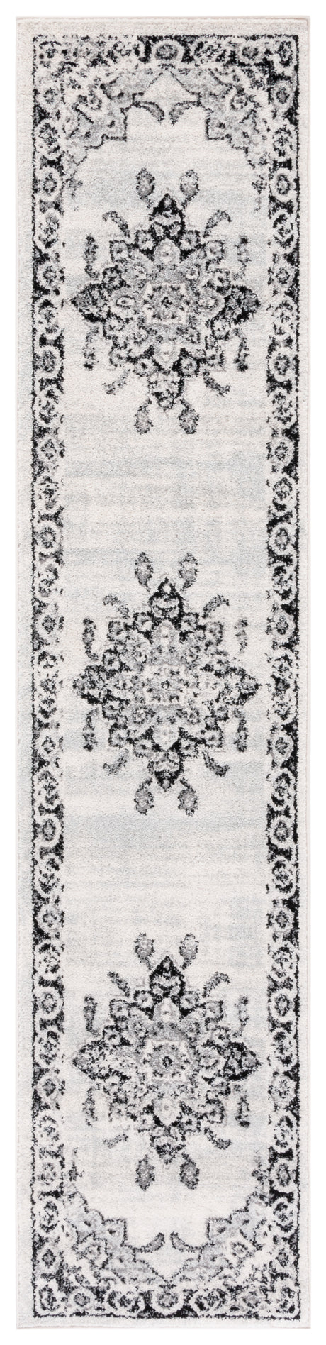 Safavieh Tulum Tul279A Ivory/Black Rug.