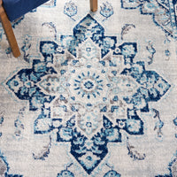 Safavieh Tulum Tul279B Ivory/Blue Area Rug