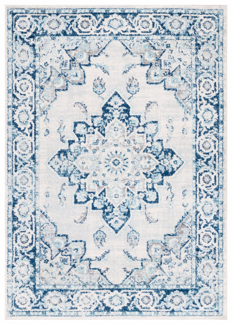 Safavieh Tulum Tul279B Ivory/Blue Rug.