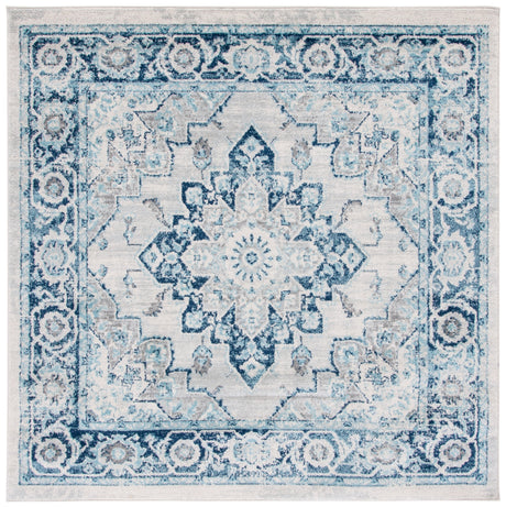 Safavieh Tulum Tul279B Ivory/Blue Rug.