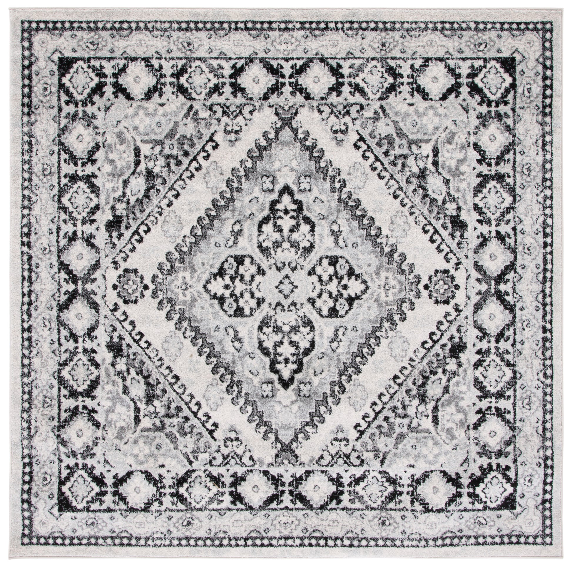 Safavieh Tulum Tul280A Ivory/Black Area Rug