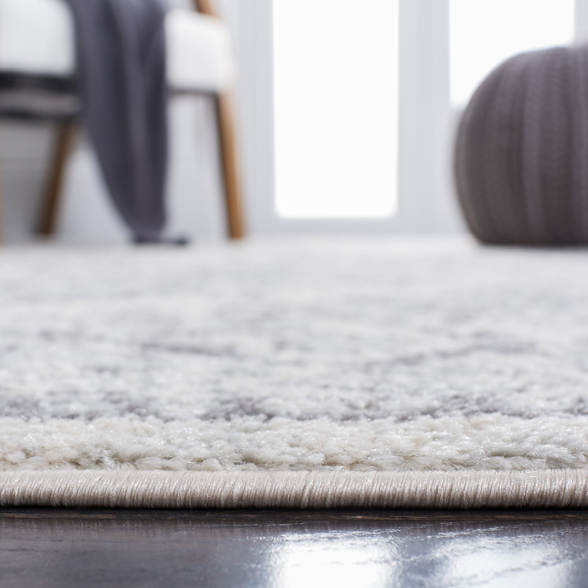 Safavieh Tulum Tul280C Ivory/Grey Rug.