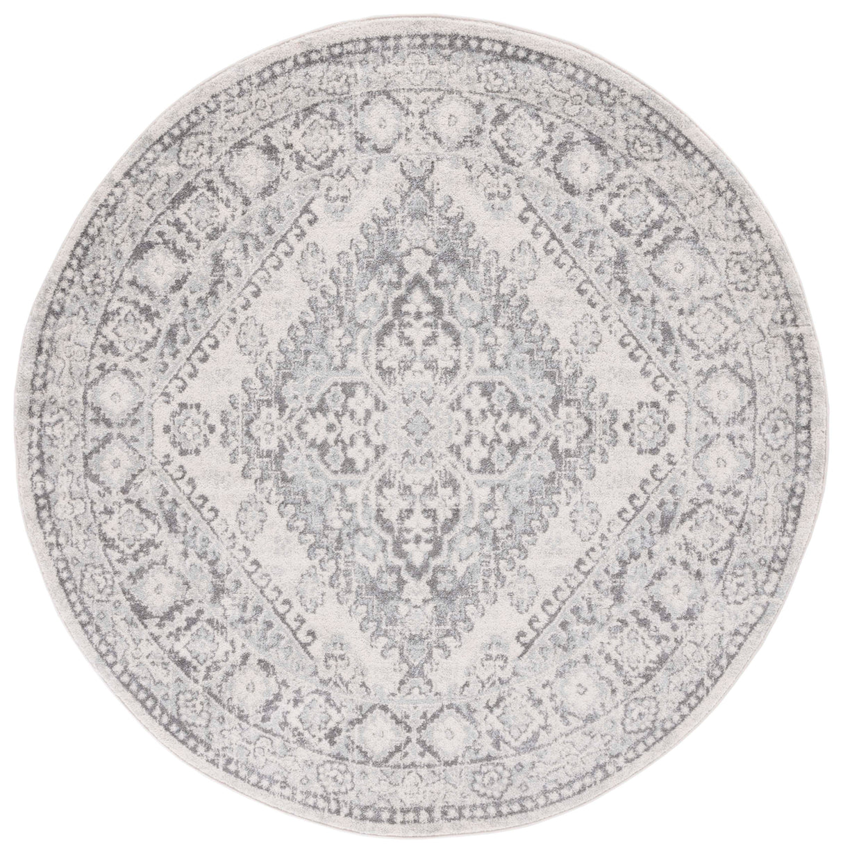 Safavieh Tulum Tul280C Ivory/Grey Rug.