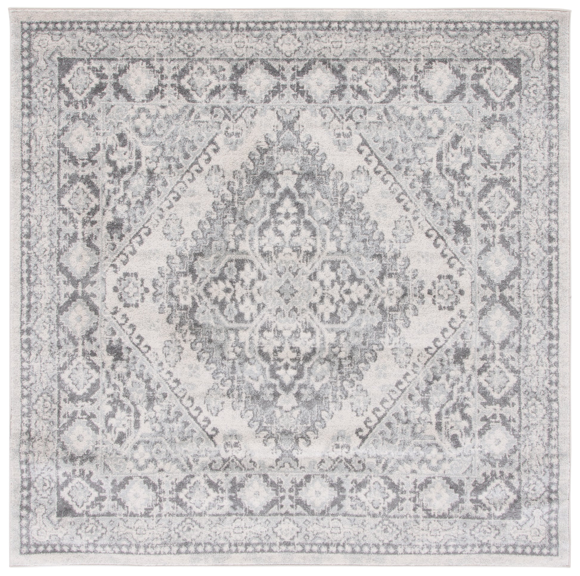 Safavieh Tulum Tul280C Ivory/Grey Area Rug