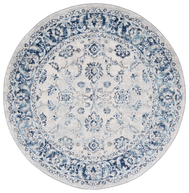 Safavieh Tulum Tul281B Ivory/Blue Rug.
