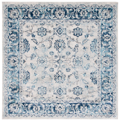Safavieh Tulum Tul281B Ivory/Blue Rug.