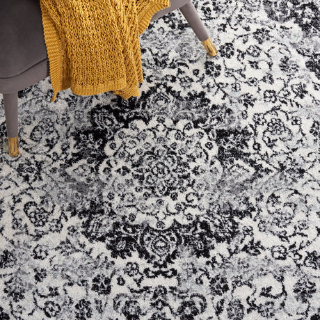Safavieh Tulum Tul282A Ivory/Black Rug.