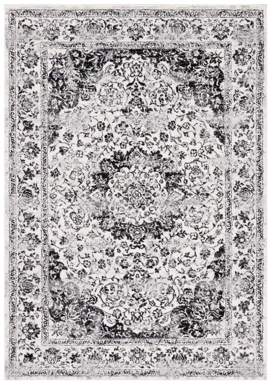 Safavieh Tulum Tul282A Ivory/Black Area Rug