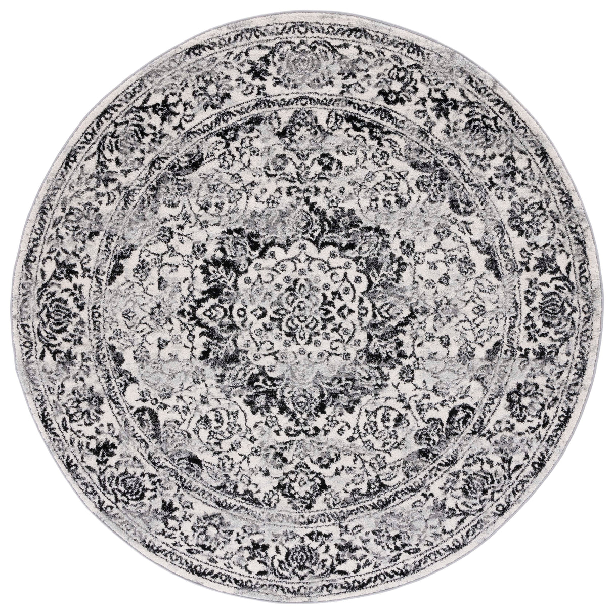 Safavieh Tulum Tul282A Ivory/Black Rug.