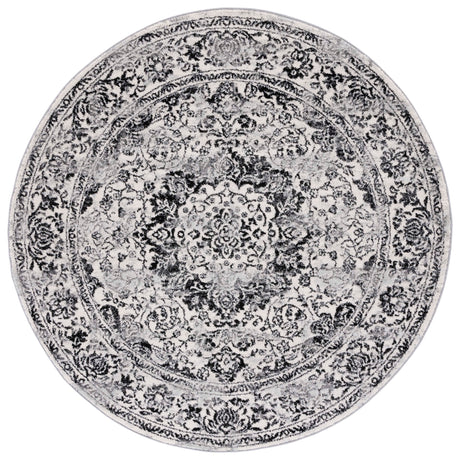 Safavieh Tulum Tul282A Ivory/Black Rug.