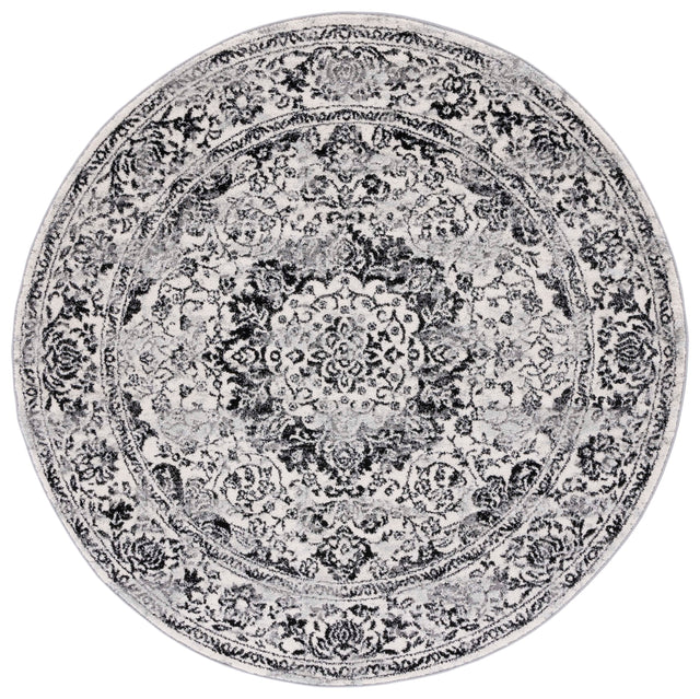 Safavieh Tulum Tul282A Ivory/Black Rug.