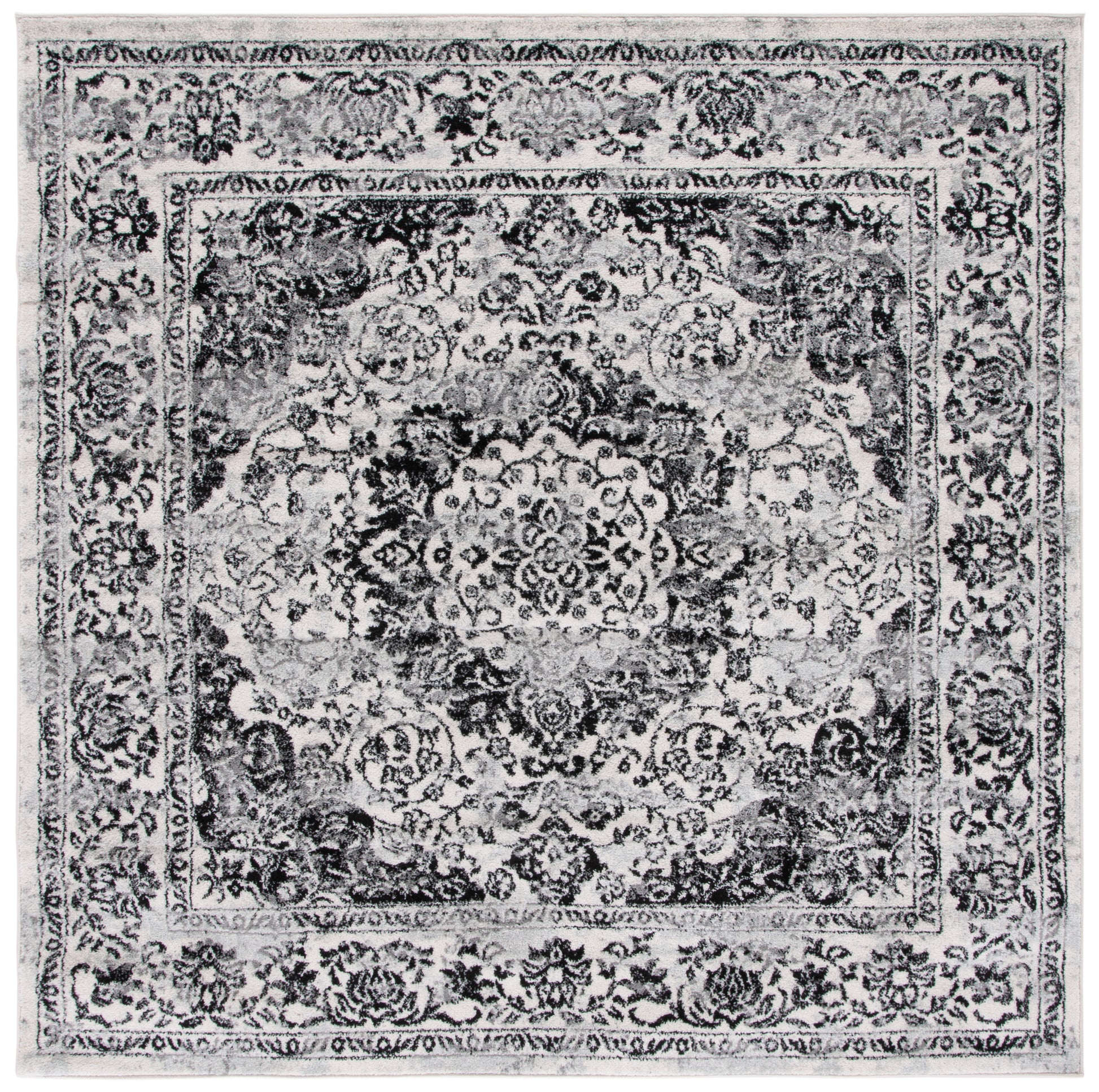 Safavieh Tulum Tul282A Ivory/Black Area Rug