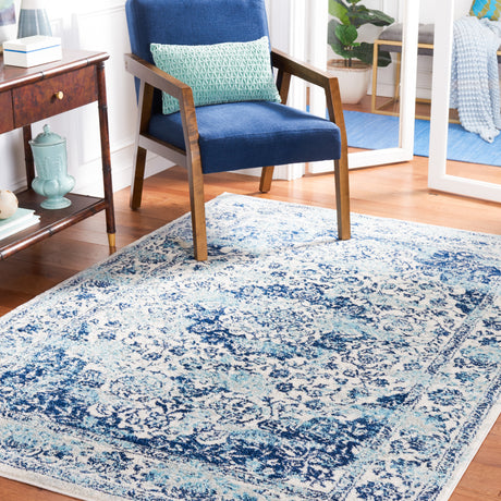 Safavieh Tulum Tul282B Ivory/Blue Rug.