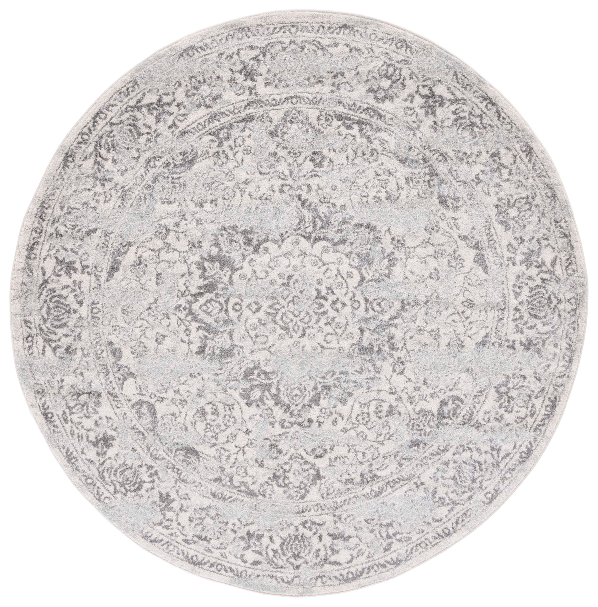 Safavieh Tulum Tul282C Ivory/Grey Area Rug