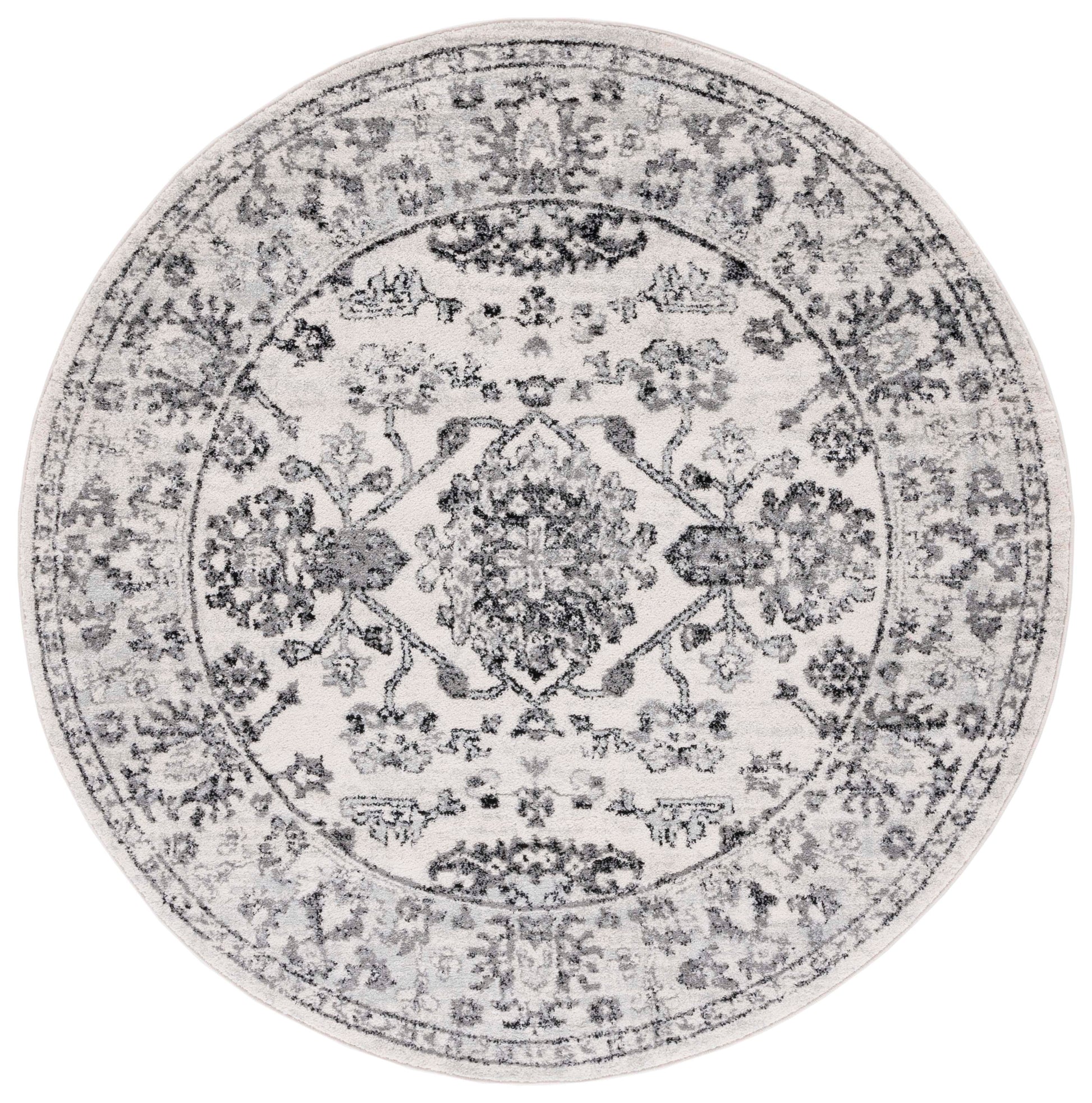 Safavieh Tulum Tul283A Ivory/Black Area Rug