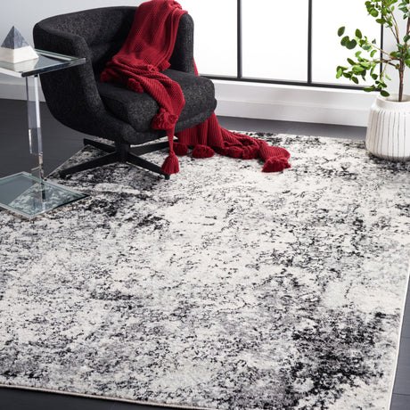 Safavieh Tulum Tul284A Ivory/Black Rug.