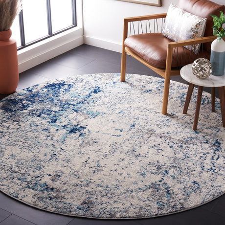 Safavieh Tulum Tul284B Ivory/Blue Rug.