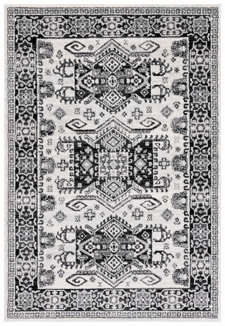 Safavieh Tulum Tul285A Ivory/Black Rug.