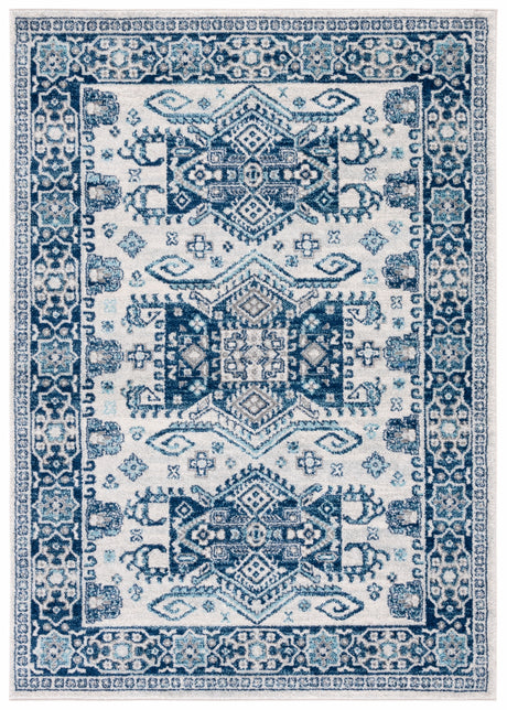 Safavieh Tulum Tul285B Ivory/Blue Rug.