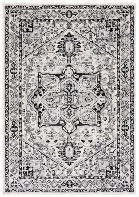 Safavieh Tulum Tul286A Ivory/Black Rug.