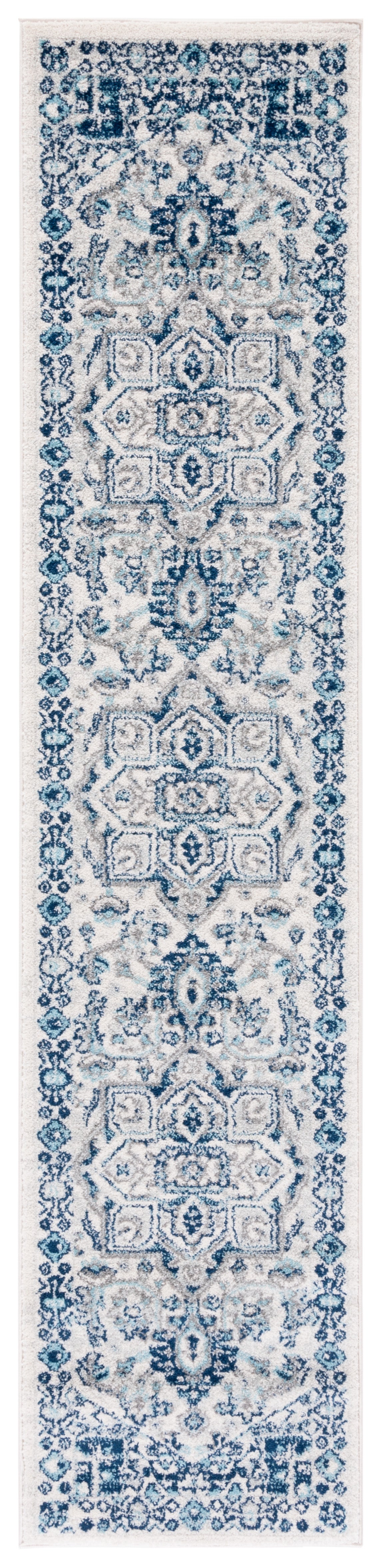 Safavieh Tulum Tul286B Ivory/Blue Rug.
