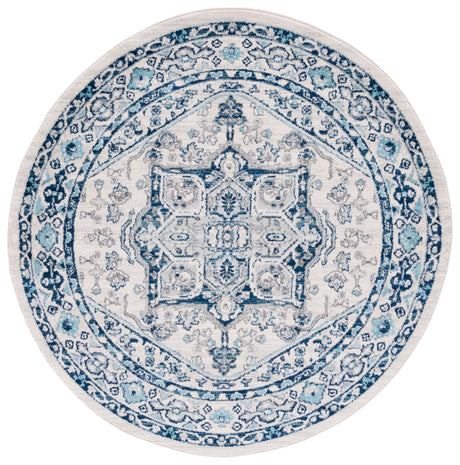 Safavieh Tulum Tul286B Ivory/Blue Rug.